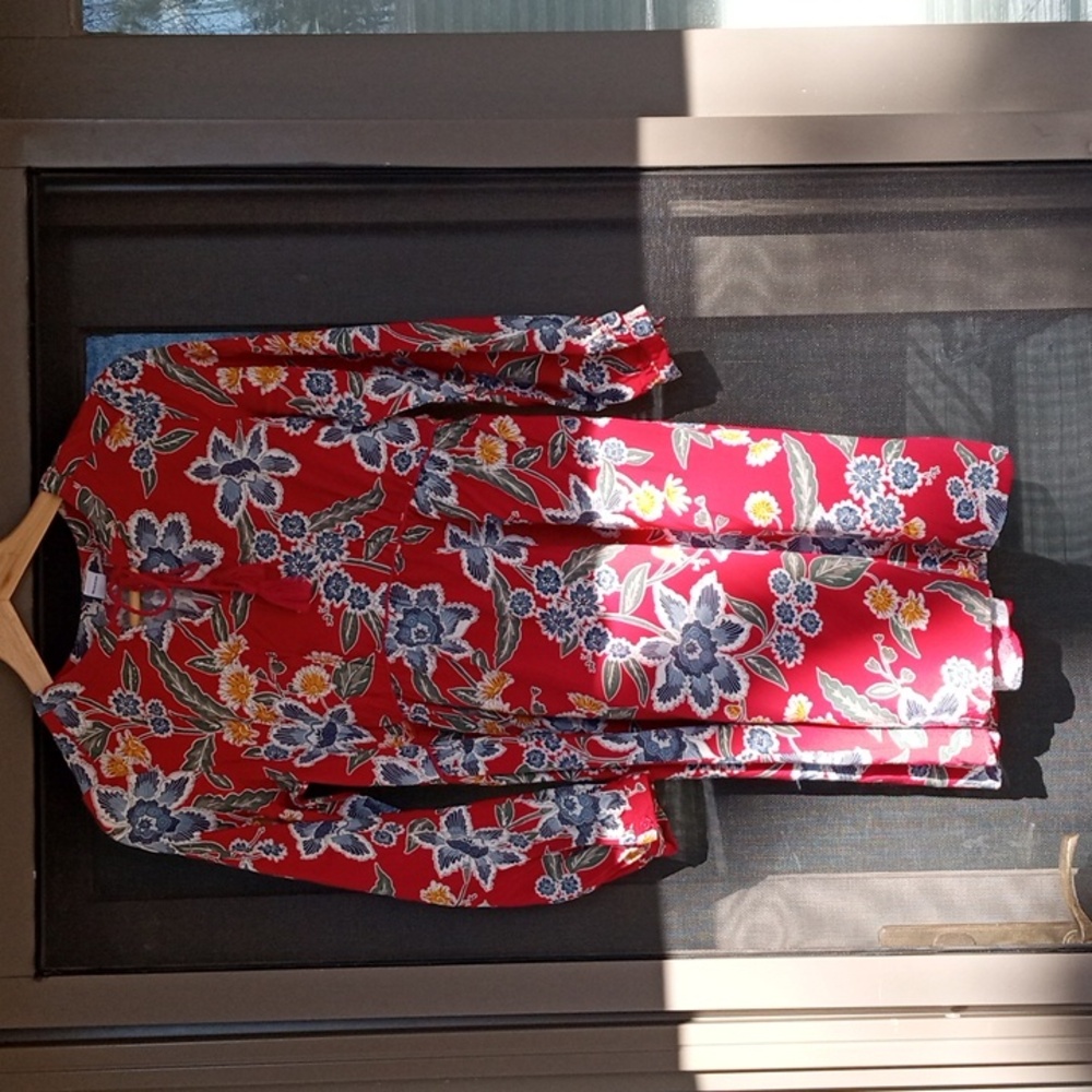Batik rayon 3/4 sleeve MED/Sm
